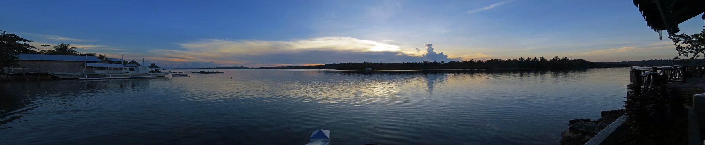 Panorama Sonnenuntergang Tanghay View Lodge