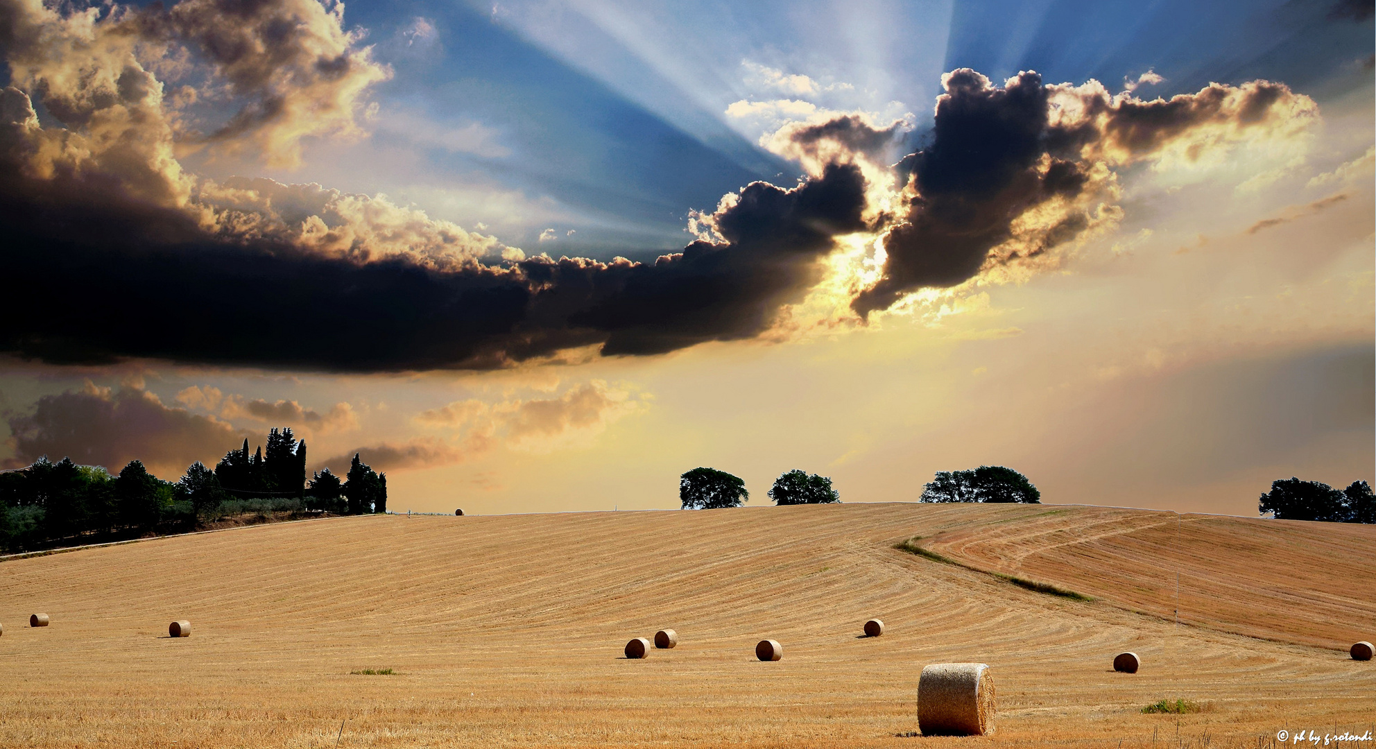 Panorama spoletino Umbria Italy