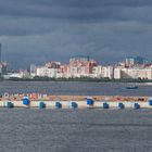 Panorama St. Petersburg von See