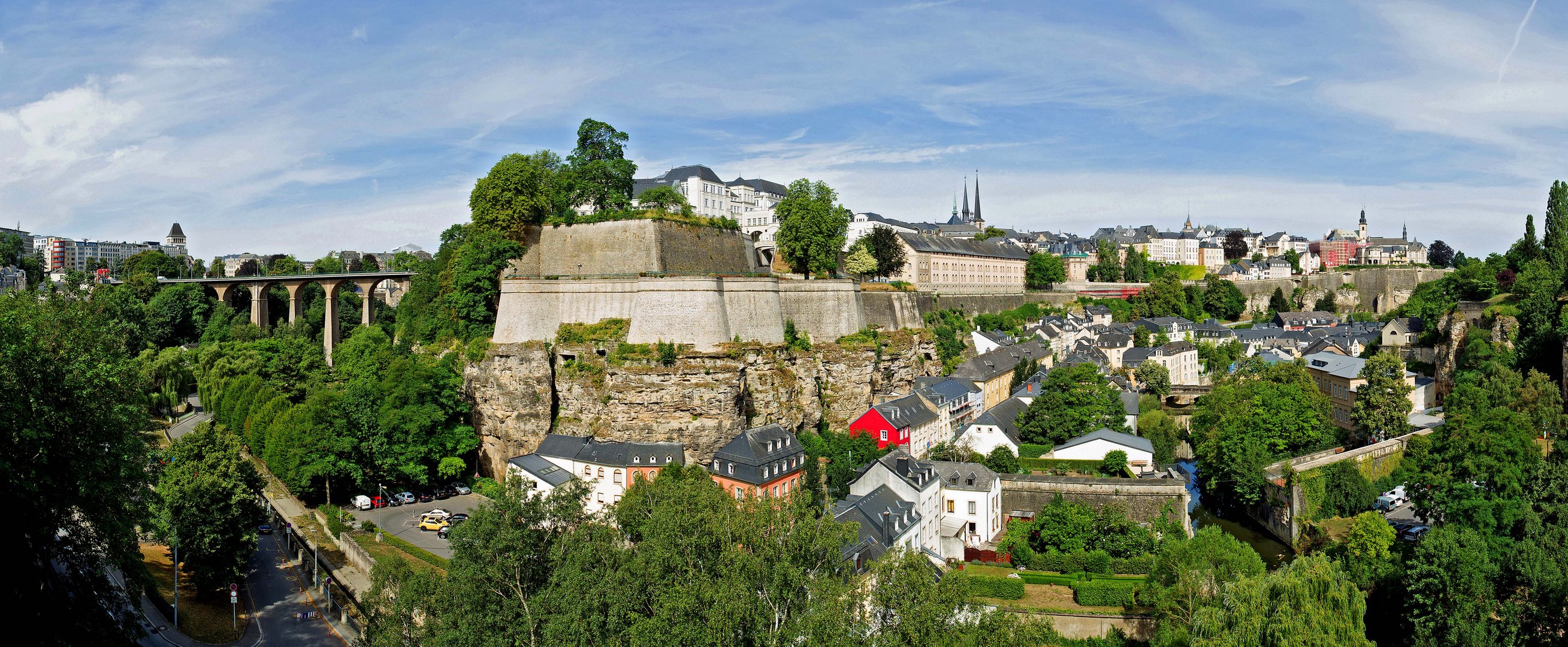 Panorama Stadt Luxemburg