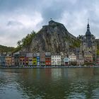 Panorama: Stadtansicht Dinant in den Ardennen