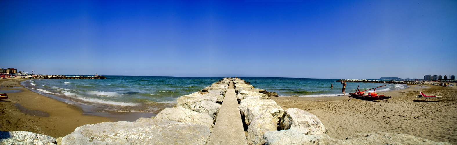 Panorama Strand Misano Adriatico