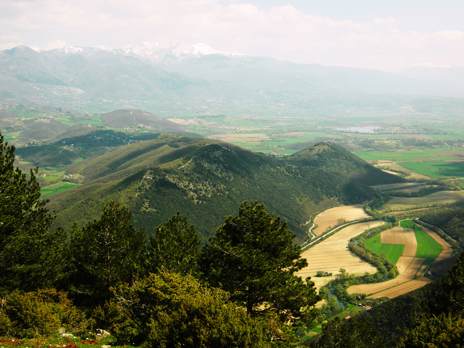 Panorama sul velino