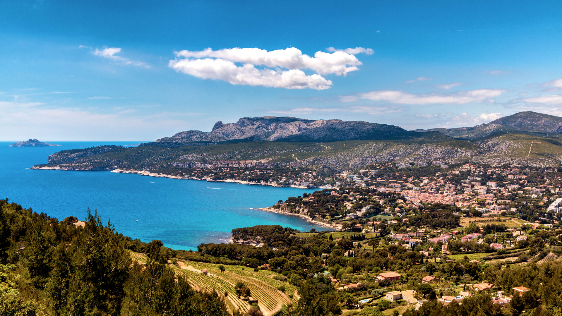 panorama  sur CASSIS