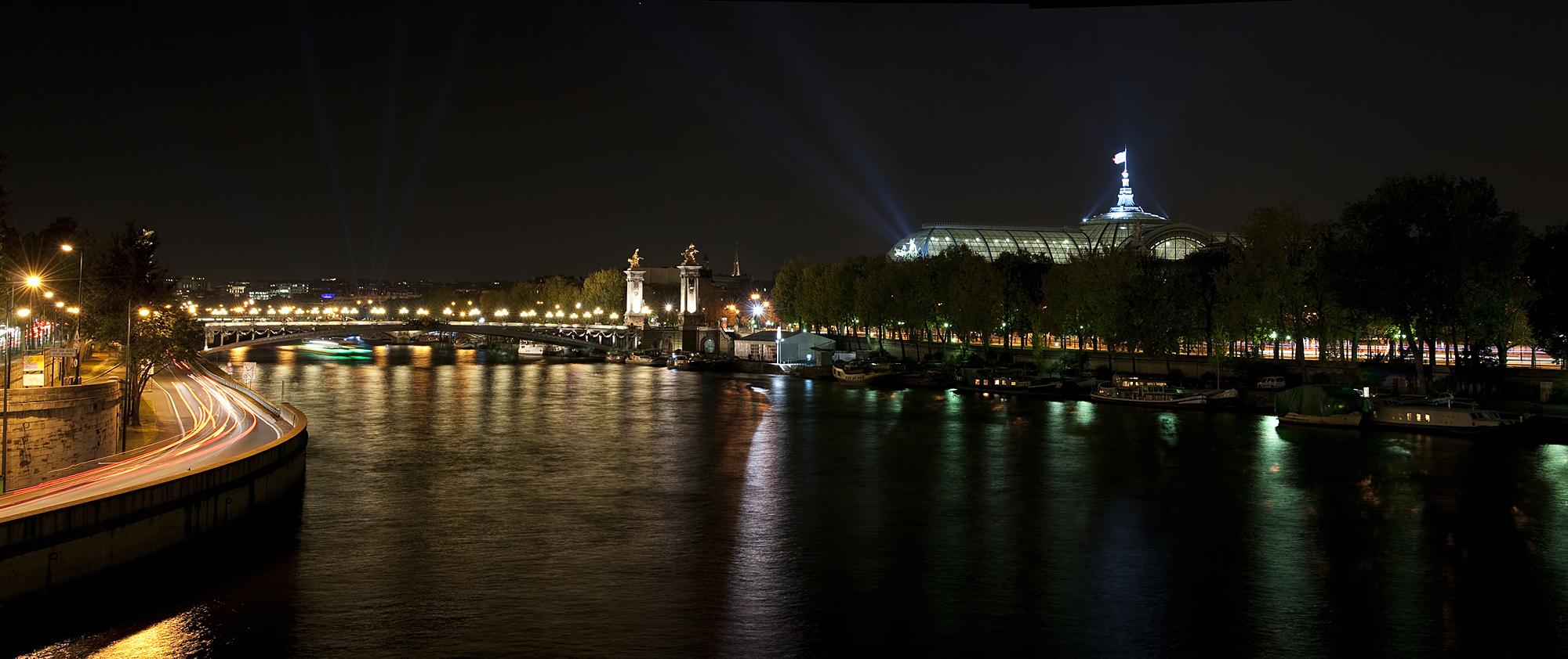 Panorama sur le Grand Palais