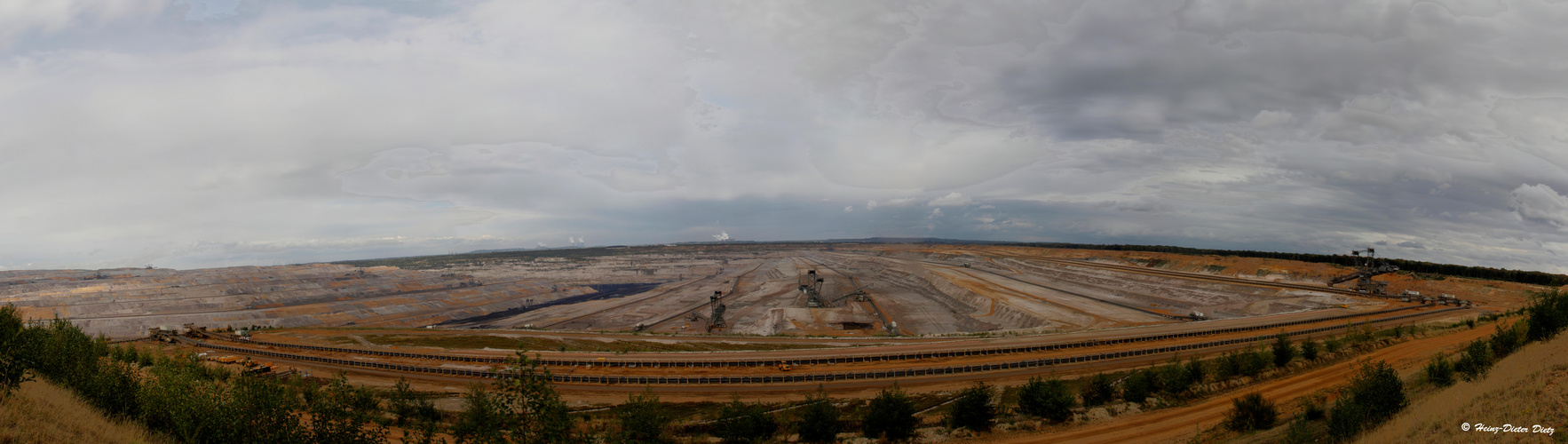 Panorama Tagebau Hambach