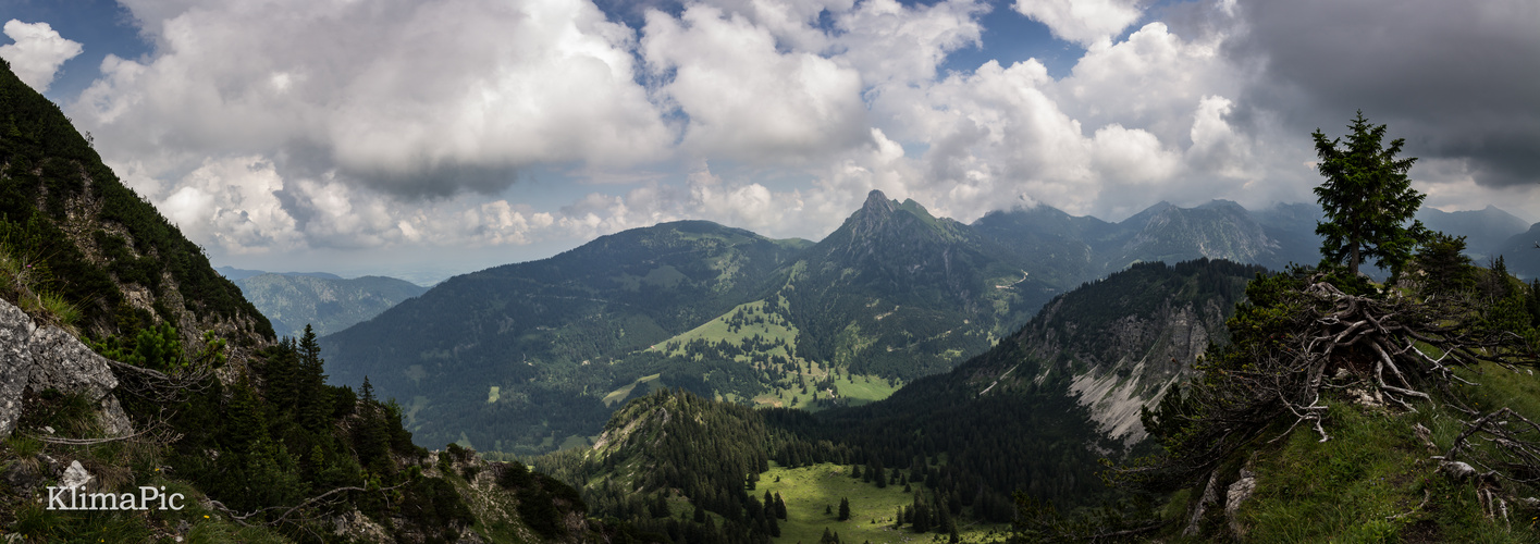 Panorama Tannheimer Tal