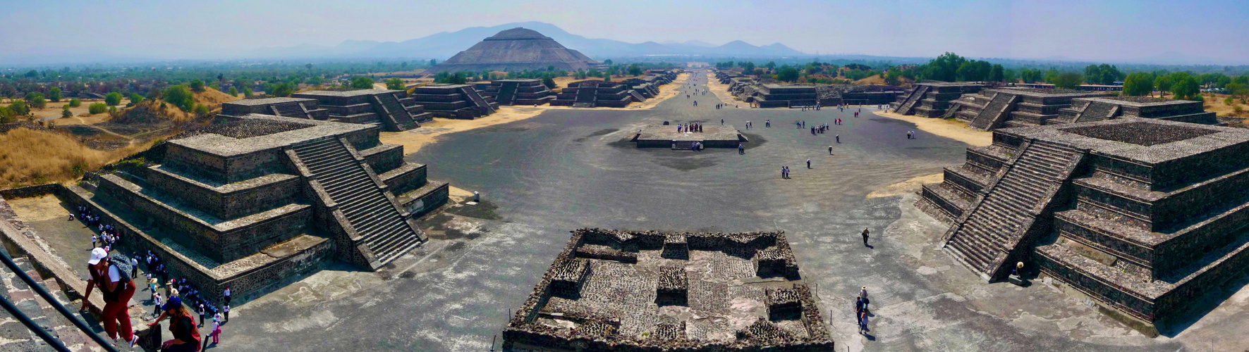 Panorama Teotihuacán