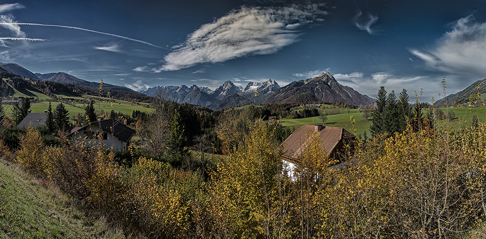 Panorama Totes Gebirge