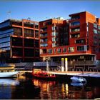 Panorama -  Traditionsschiffhafen in der Hafen City Hamburg