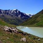 Panorama Traumhaft, Der Rifflsee im Pitztal (Tirol)