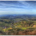 Panorama über das Schweizer Fricktal