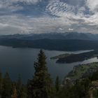 Panorama über den Walchensee