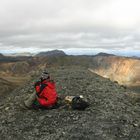 Panorama über die Landmannslaugar, ISLAND