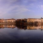 Panorama über die Moldau