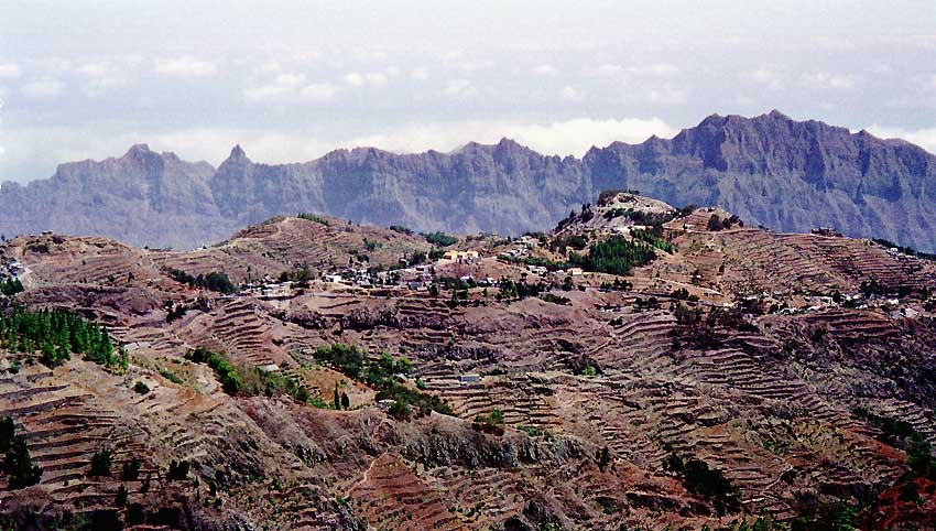 Panorama über Santo Antao