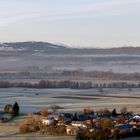 Panorama über Weilheim und Pähl vom Hirschberg aus