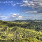 Panorama übers Siebengebirge mit Rhein vom Drachenfels