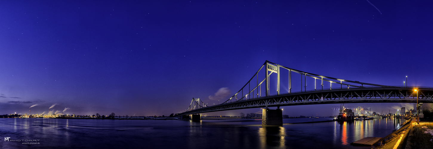 Panorama: Uerdinger-Brücke