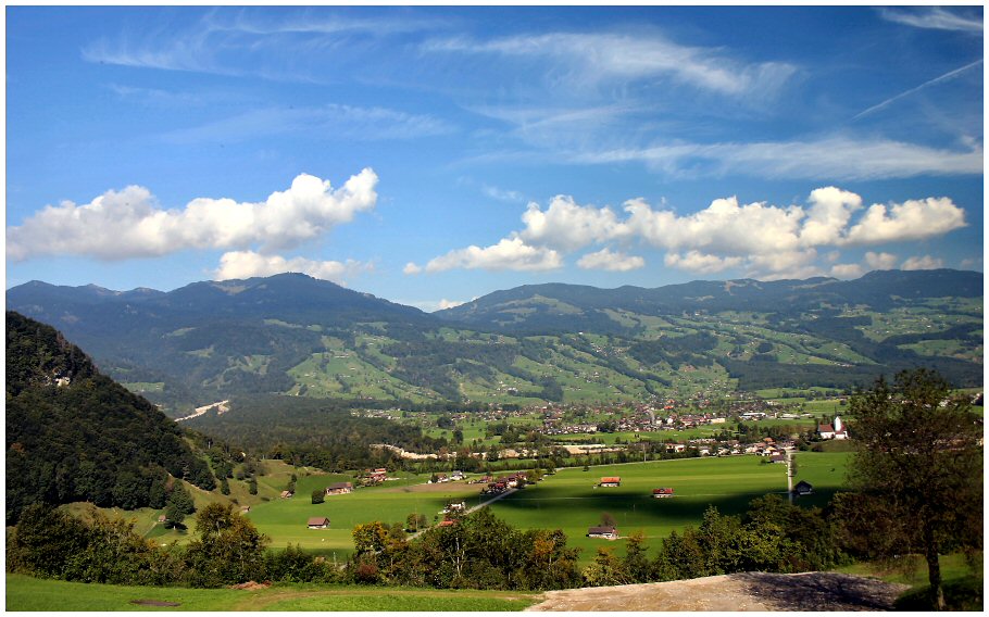 panorama um giswil