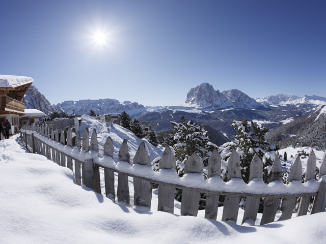 Panorama Val Gardena Gröden