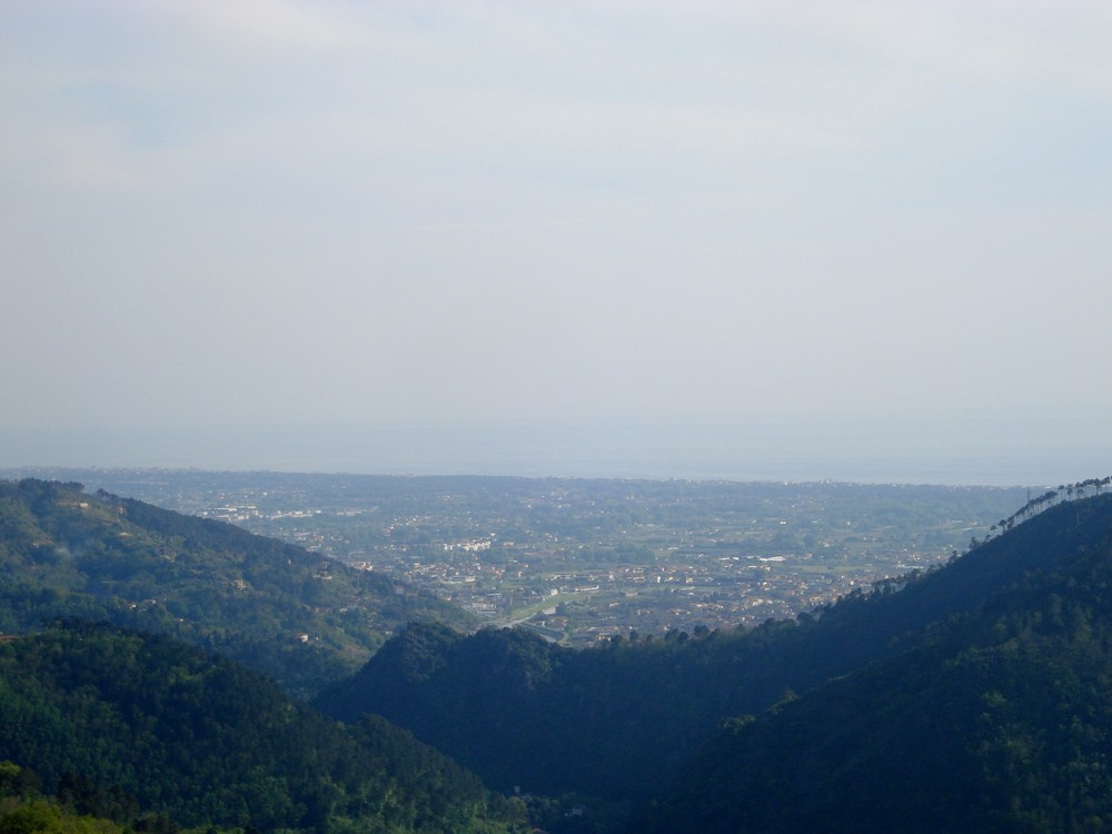 Panorama verso il mare