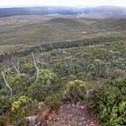 Panorama view from Cradle Mountain