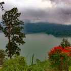 Panorama view to Danau Buyan