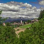 Panorama view to Sobre Bolzano
