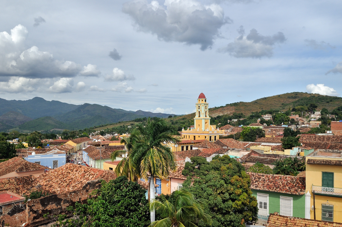 Panorama vista over Trinidad