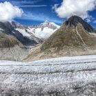 Panorama vom Aletschgletscher