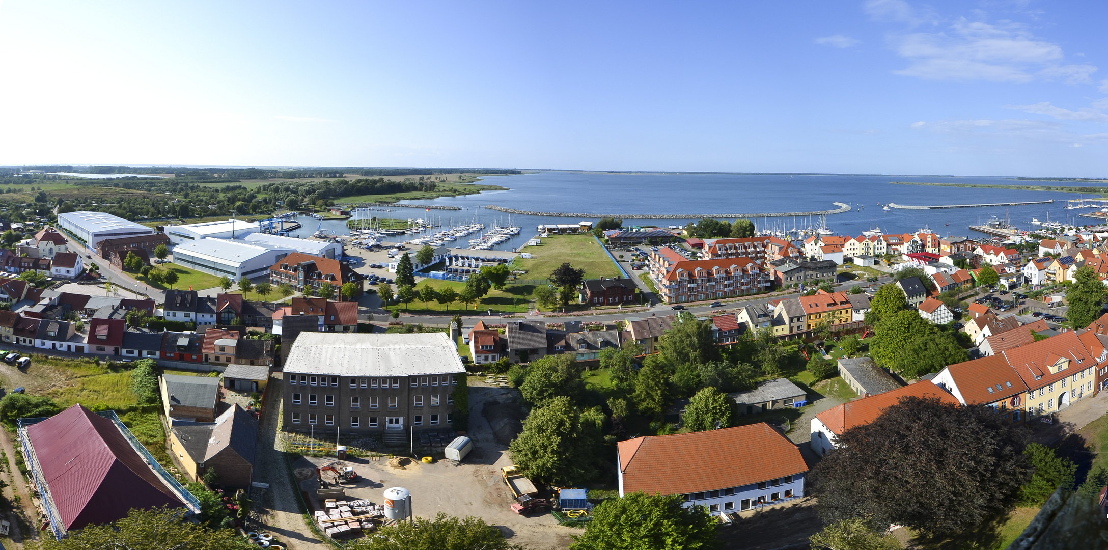 Panorama vom Barther kirchturm