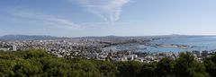 Panorama vom Belvedere in Palma de Mallorca