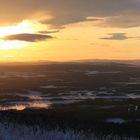 Panorama vom Berg Akka Nolke, Schweden