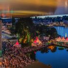 Panorama vom Blue Balls Festival Luzern 2014