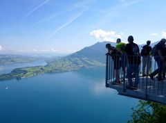 Panorama vom Felsweg / Bürgenstock ...