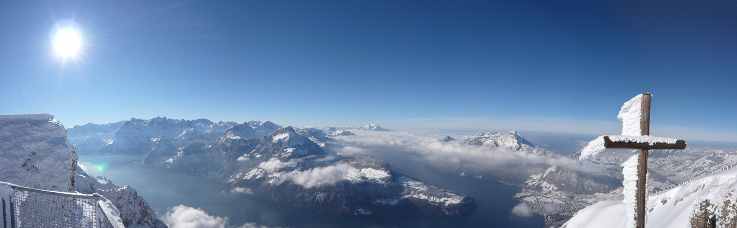 panorama vom fronalpstock aus