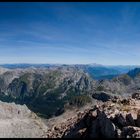 Panorama vom Funtenseetauern aus gesehen.