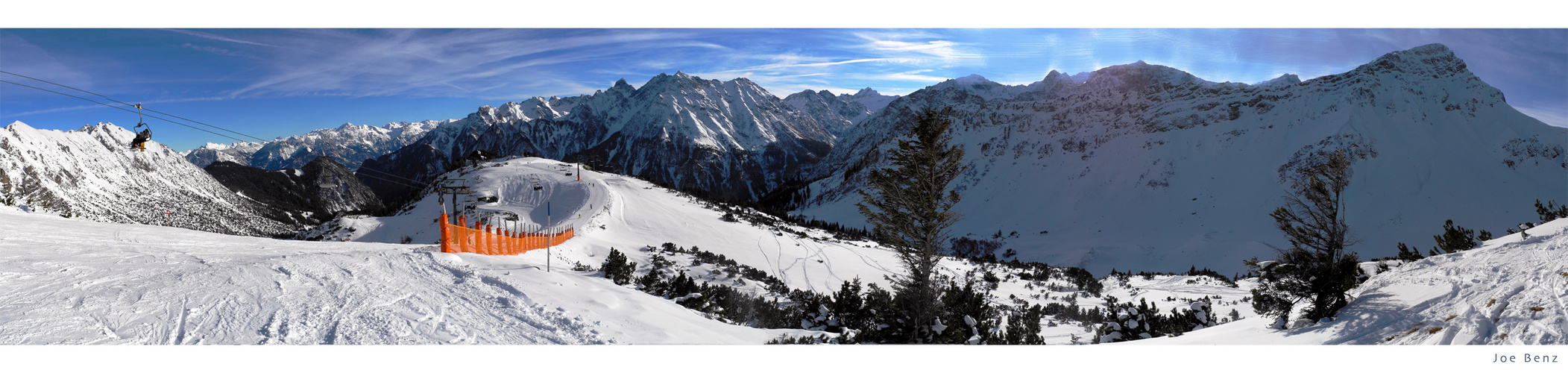 Panorama vom Glattjoch - Brandnertal