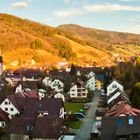 Panorama vom Glottertal im Herbst