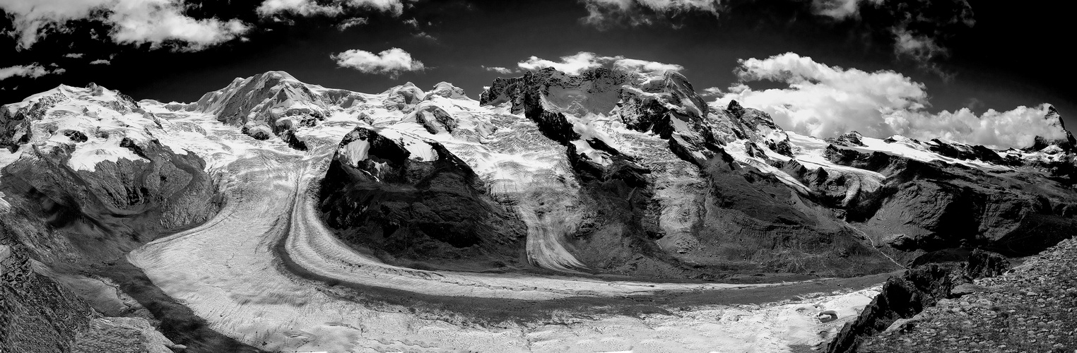 Panorama vom Gornergrat