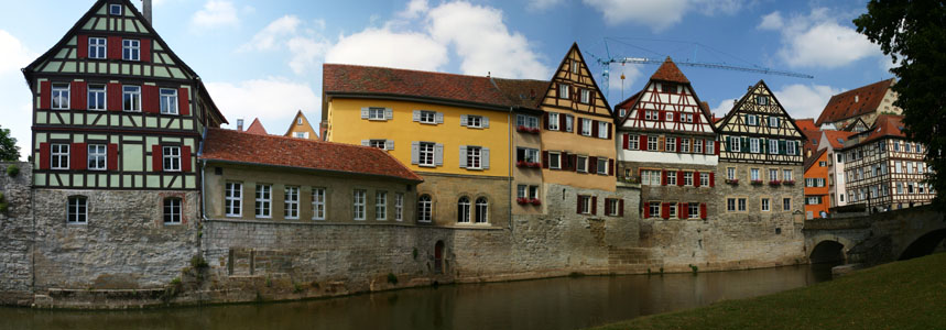 Panorama vom Grasbödele aus, Schwäbisch Hall