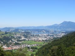 Panorama vom Hergiswald ...