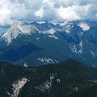 Panorama vom Karwendelgebirge