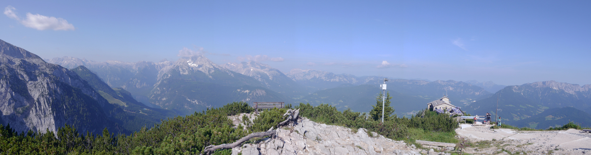 Panorama vom Kehlsteinhaus