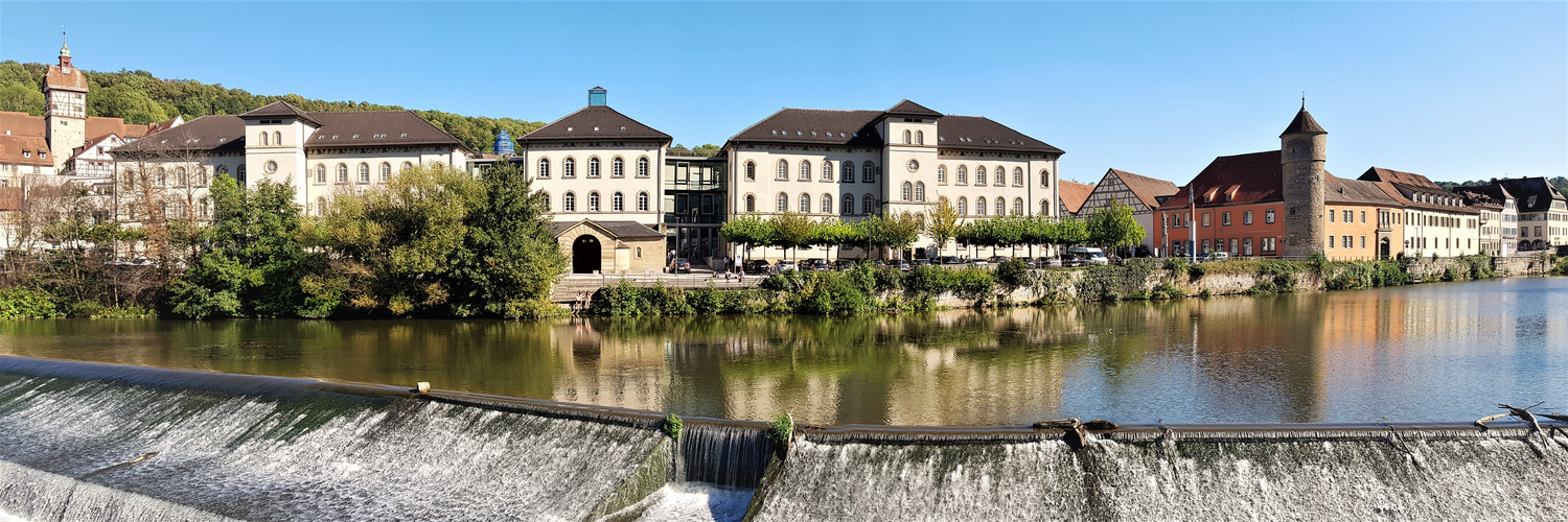 Panorama vom Kocherquartier in Schwäbisch Hall am Kocher