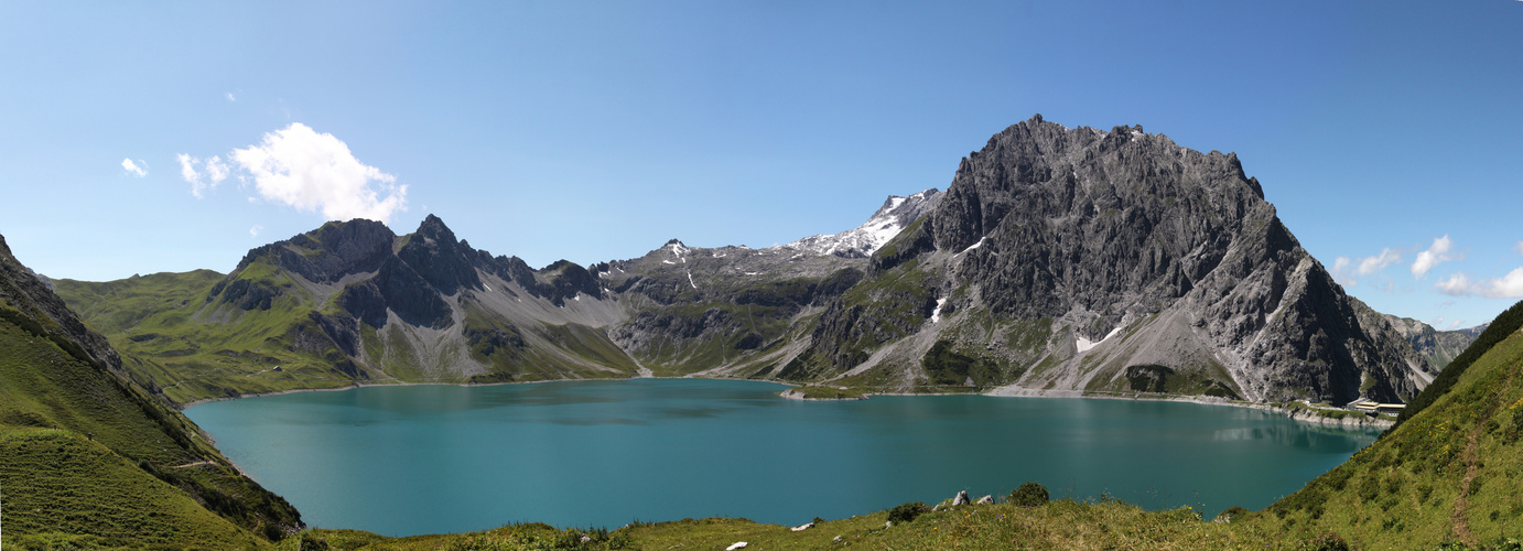 Panorama vom Lünersee