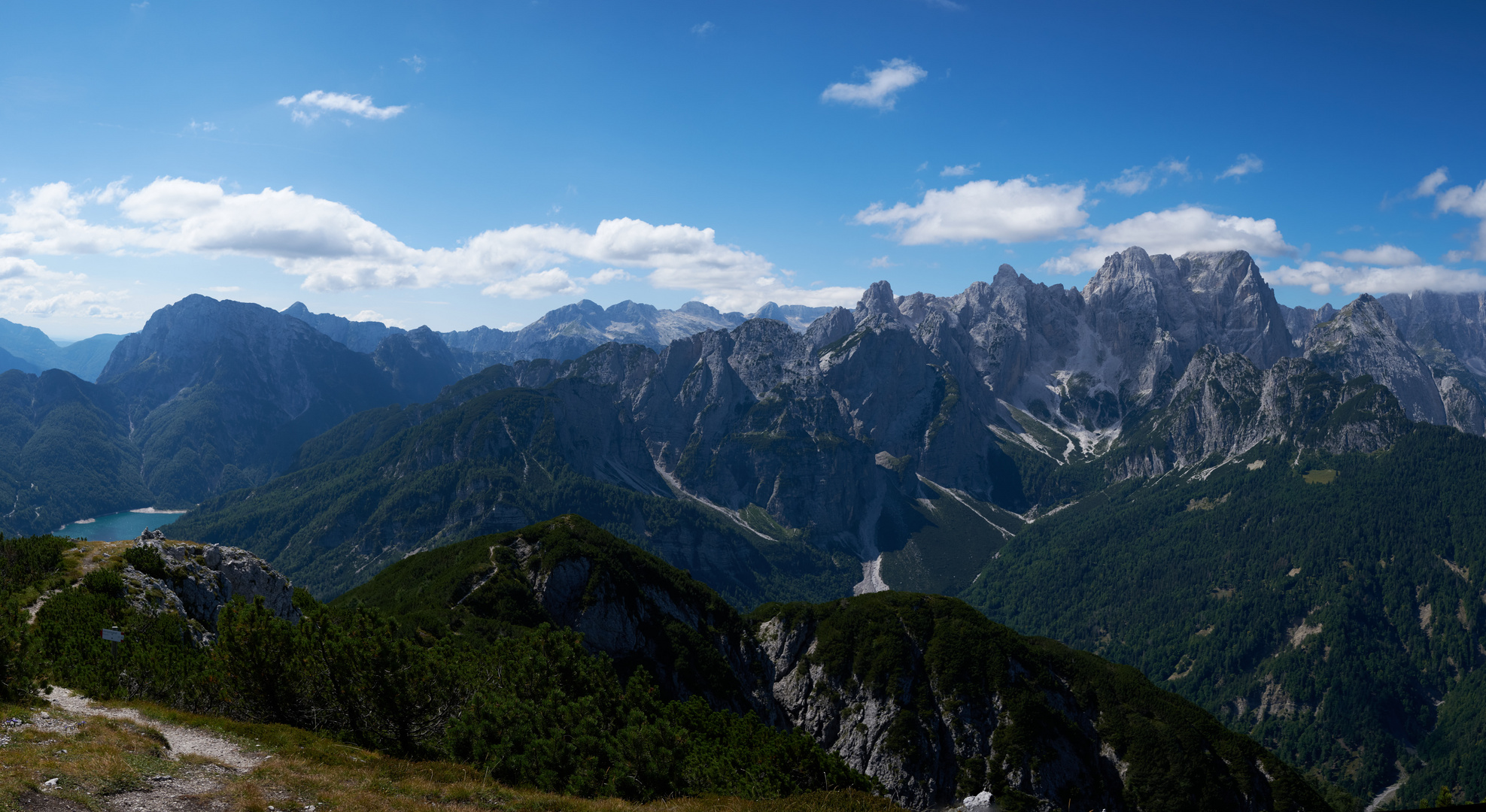 Panorama vom Monte Re aus