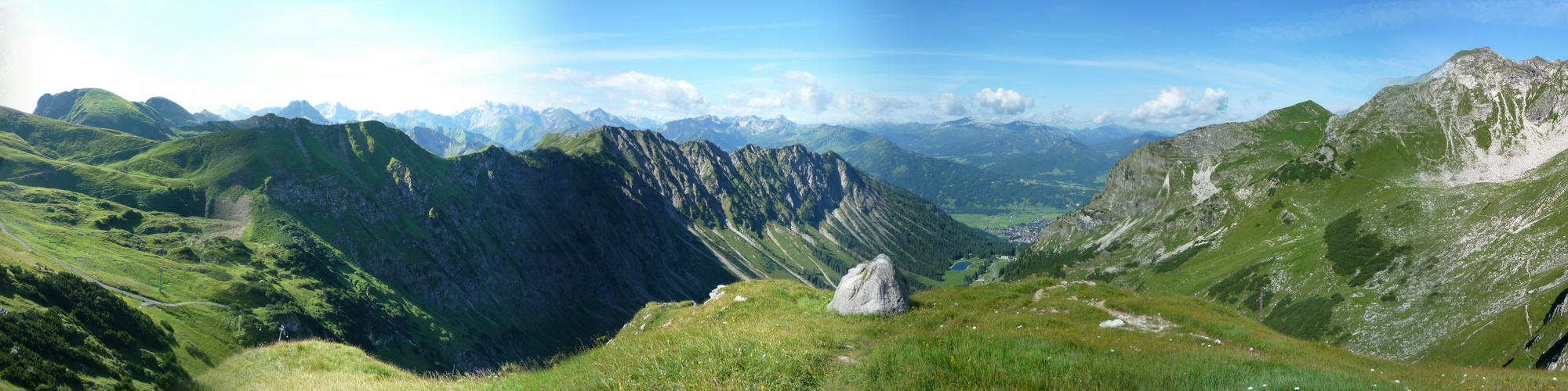 Panorama vom Nebelhorn aus