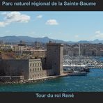 Panorama vom Palais de Pharo auf Marseille